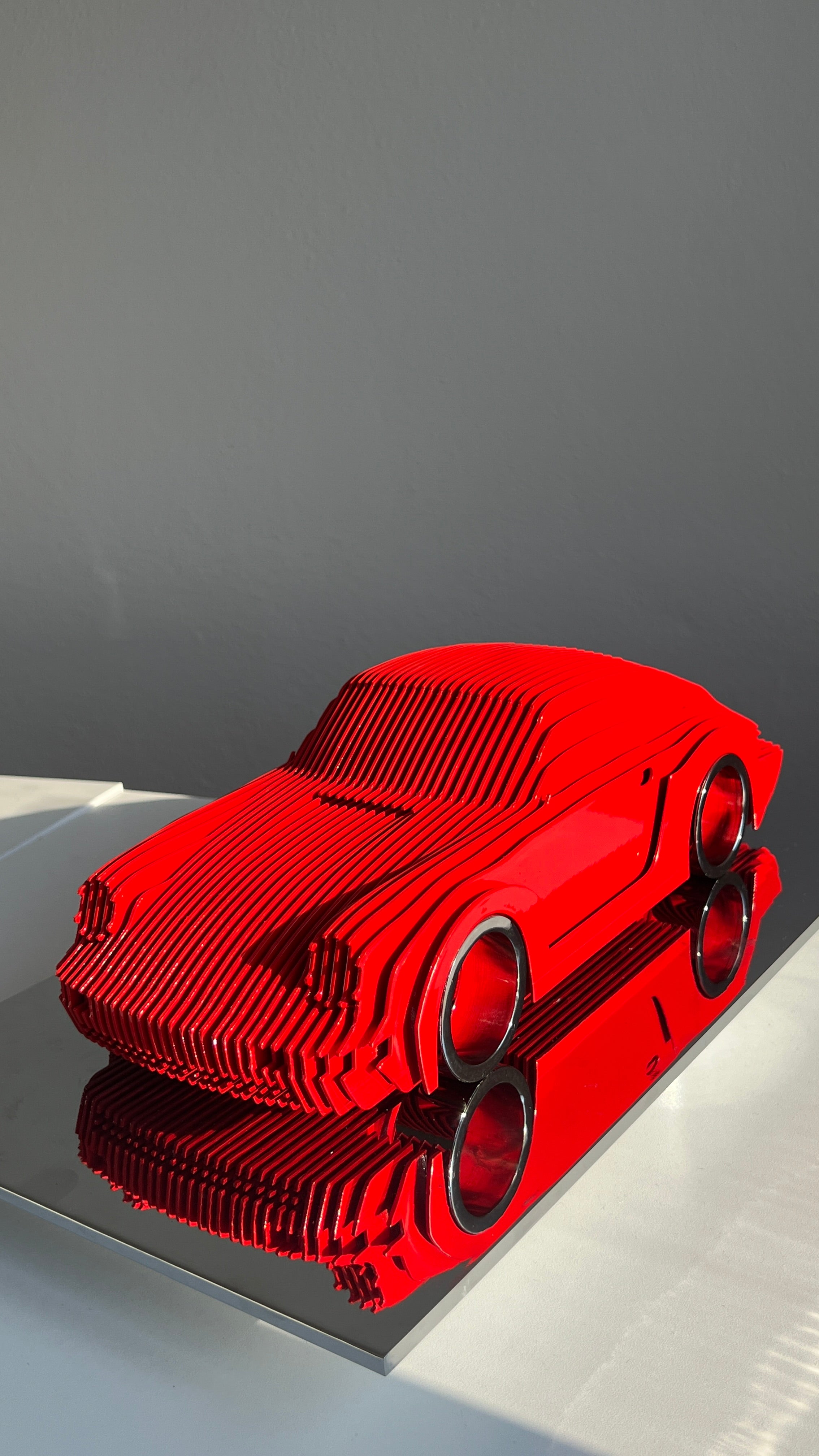 Porsche Carrera Heykeli